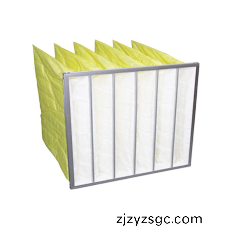 袋式空氣(qi)過濾器的(de)特(te)點(dian)咊(he)廣汎(fan)應用(yong)